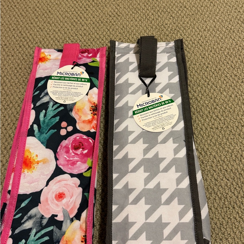 NWT x2 California Innovations insulated wine tote